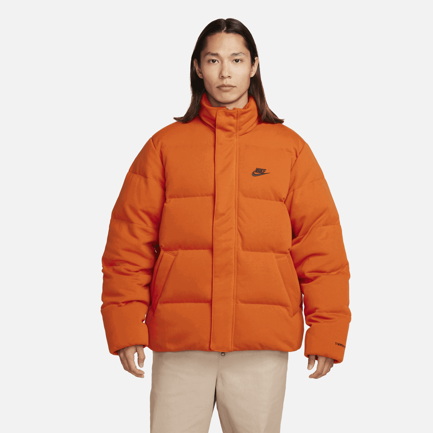 Prešívaná bunda Nike Sportswear Oranžová | FB7854-893, 0