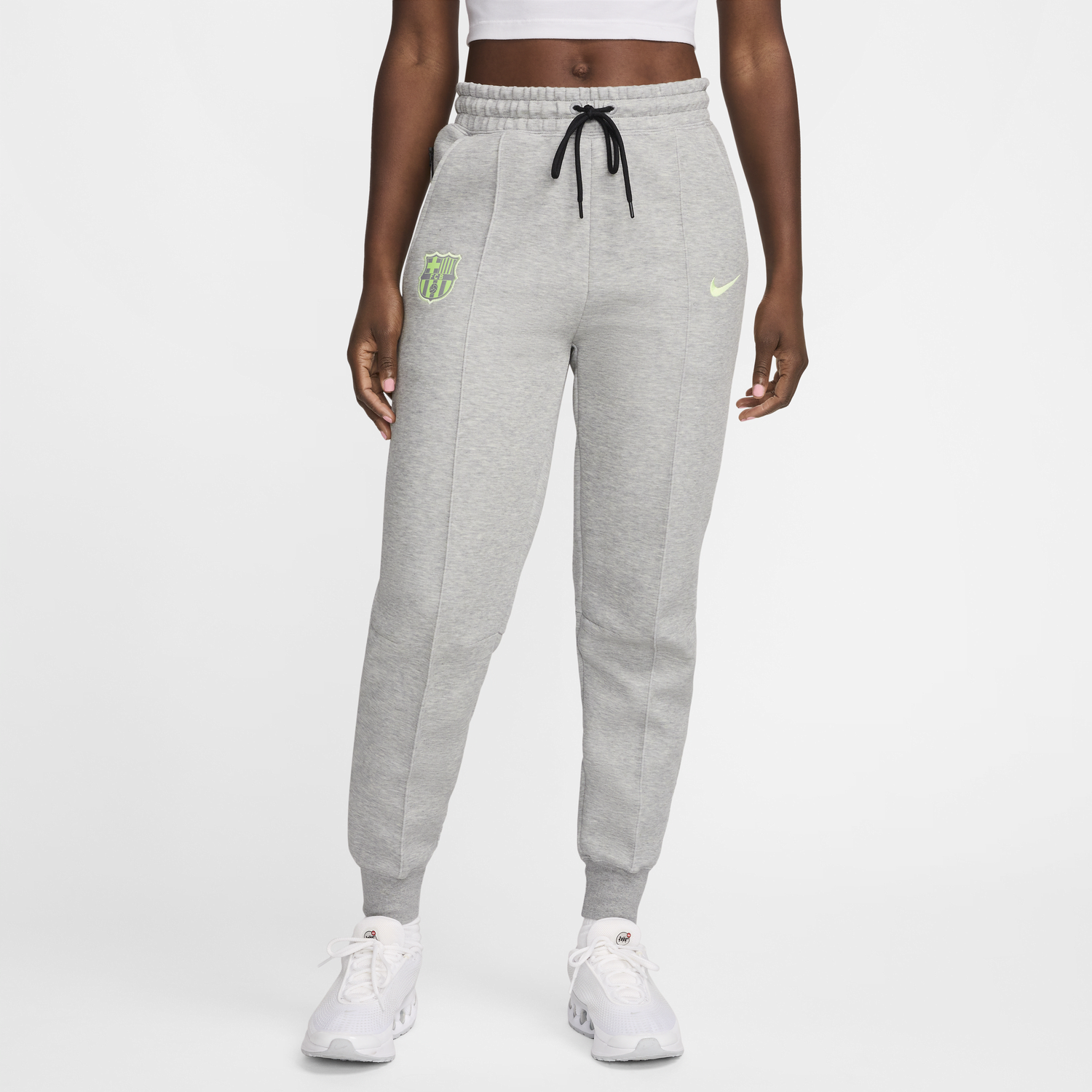 Nohavice Nike FC Barcelona Tech Fleece Šedá | FN8430-063, 0
