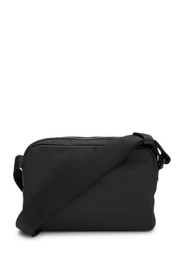 Taška cez rameno BOSS HUGO Twill Crossbody Bag Čierna | 50547390, 1