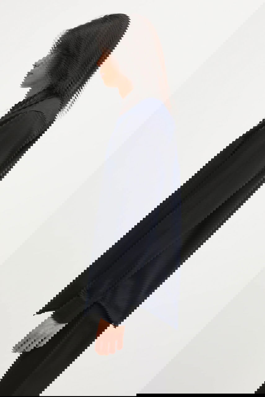 Košeľa Carhartt WIP WIP Long Sleeve Cotton Madison Shirt, Regular Fit, Classic Collar Navy | I023339.0COXX, 1