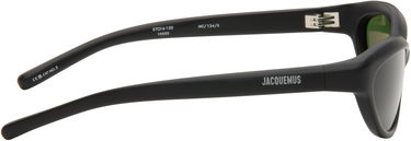 Slnečné okuliare Jacquemus Jacquemus 'The Curvo' Sunglasses Čierna | JAC134C5SUN, 3