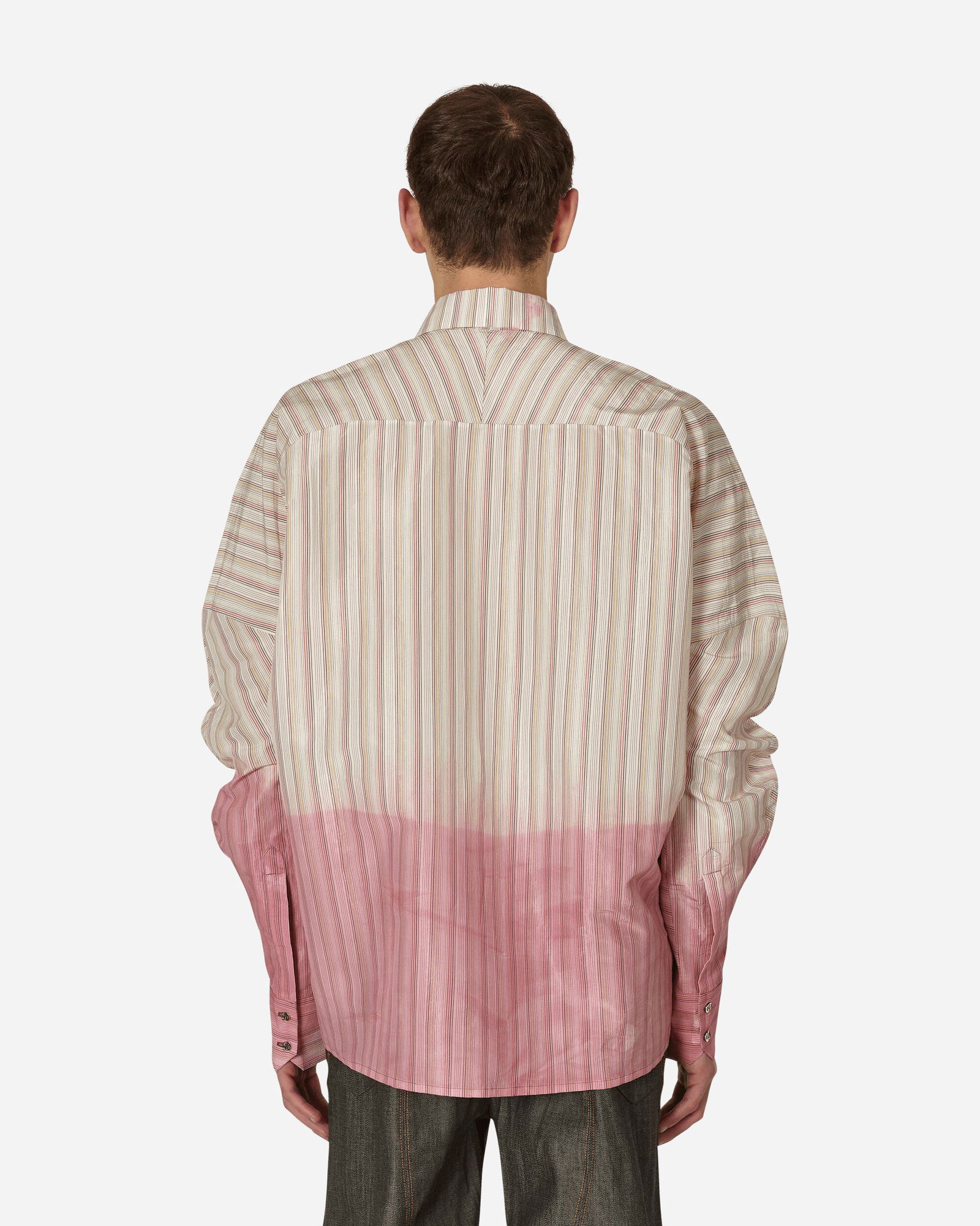 Andrea Dip-Dyed Hem Shirt