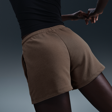Šortky Nike Sportswear Chill Terry French Terry Mid-Rise Shorts Hnedá | HF6940-233, 2