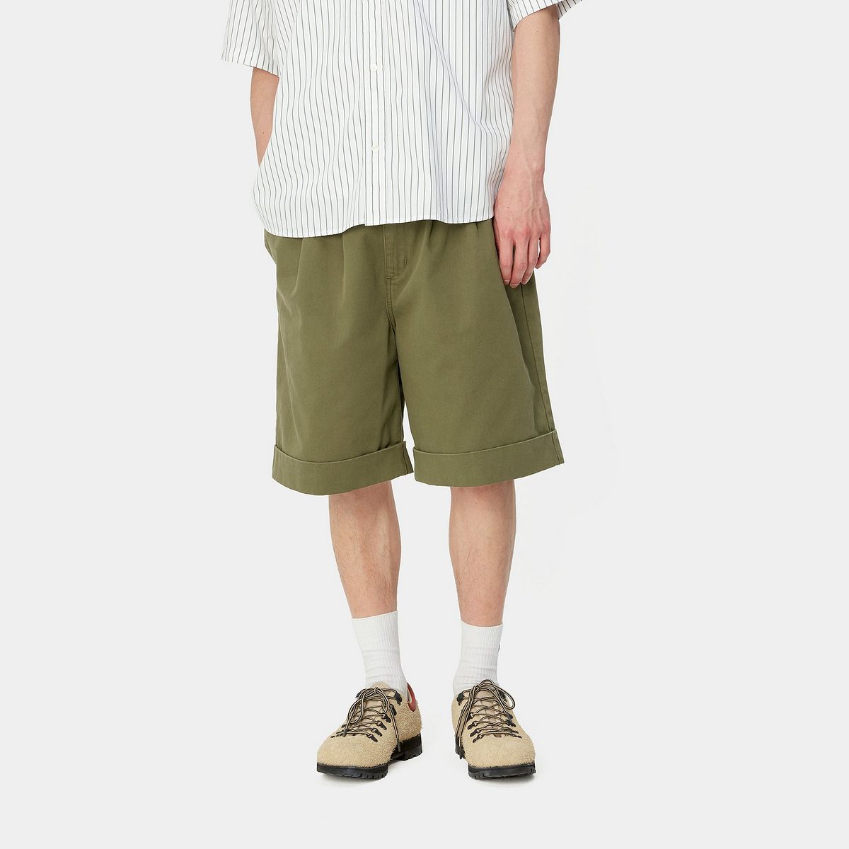 Šortky Carhartt WIP Mart Short Zelené | I033130_1YS_06, 0