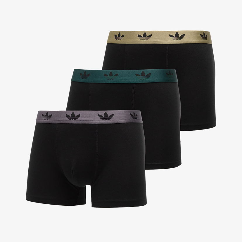 Boxerky adidas Originals Boxer Trunk 3-Pack Čierna | 4AR002-903