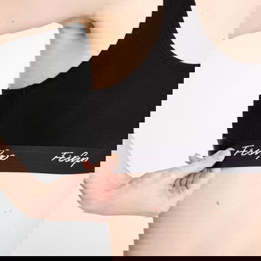 Podprsenka Footshop Bralette 2-Pack Čierna | FTSHP_544, 5