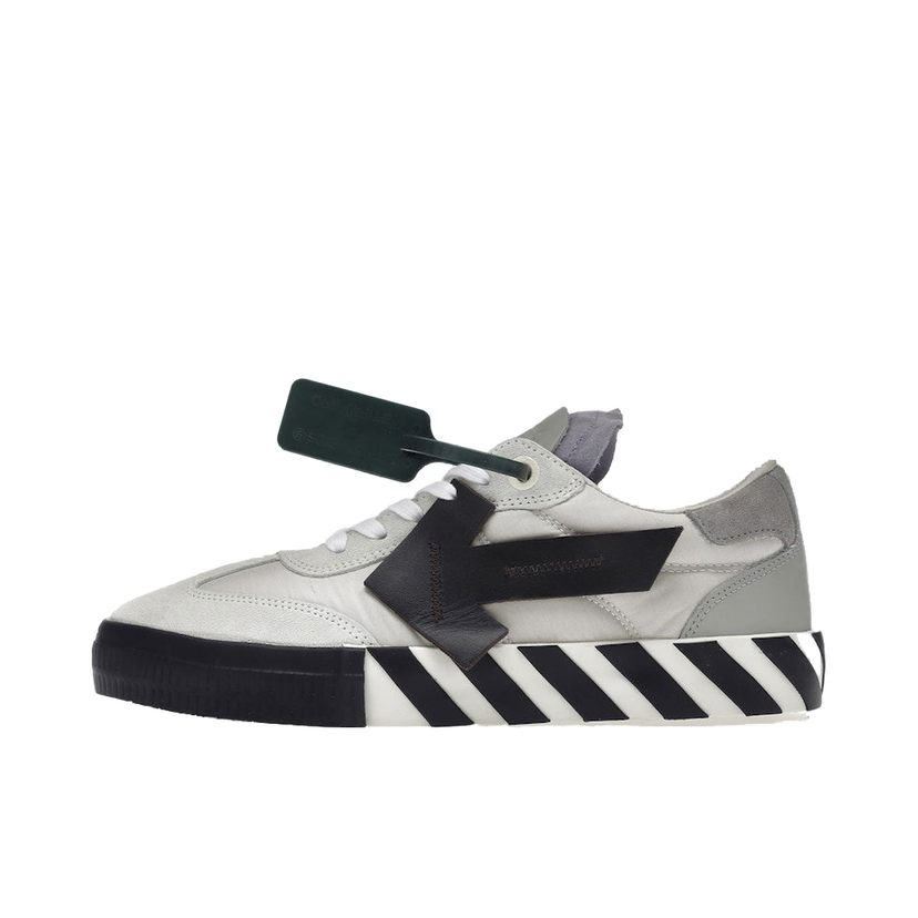 Tenisky a topánky Off-White New Vulcanized Low White Black Grey Lilac Čierna | OMIA232F22LEA0010110