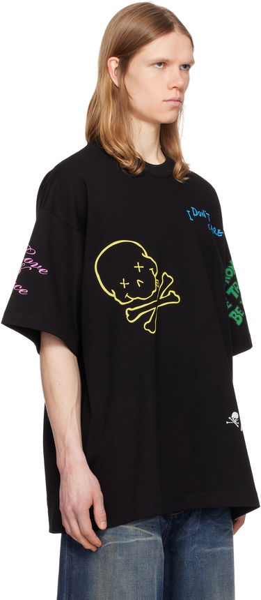 Tričko Mastermind WORLD Mastermind World Multi Logo T-Shirt Čierna | MW25S14-TS064-022, 1