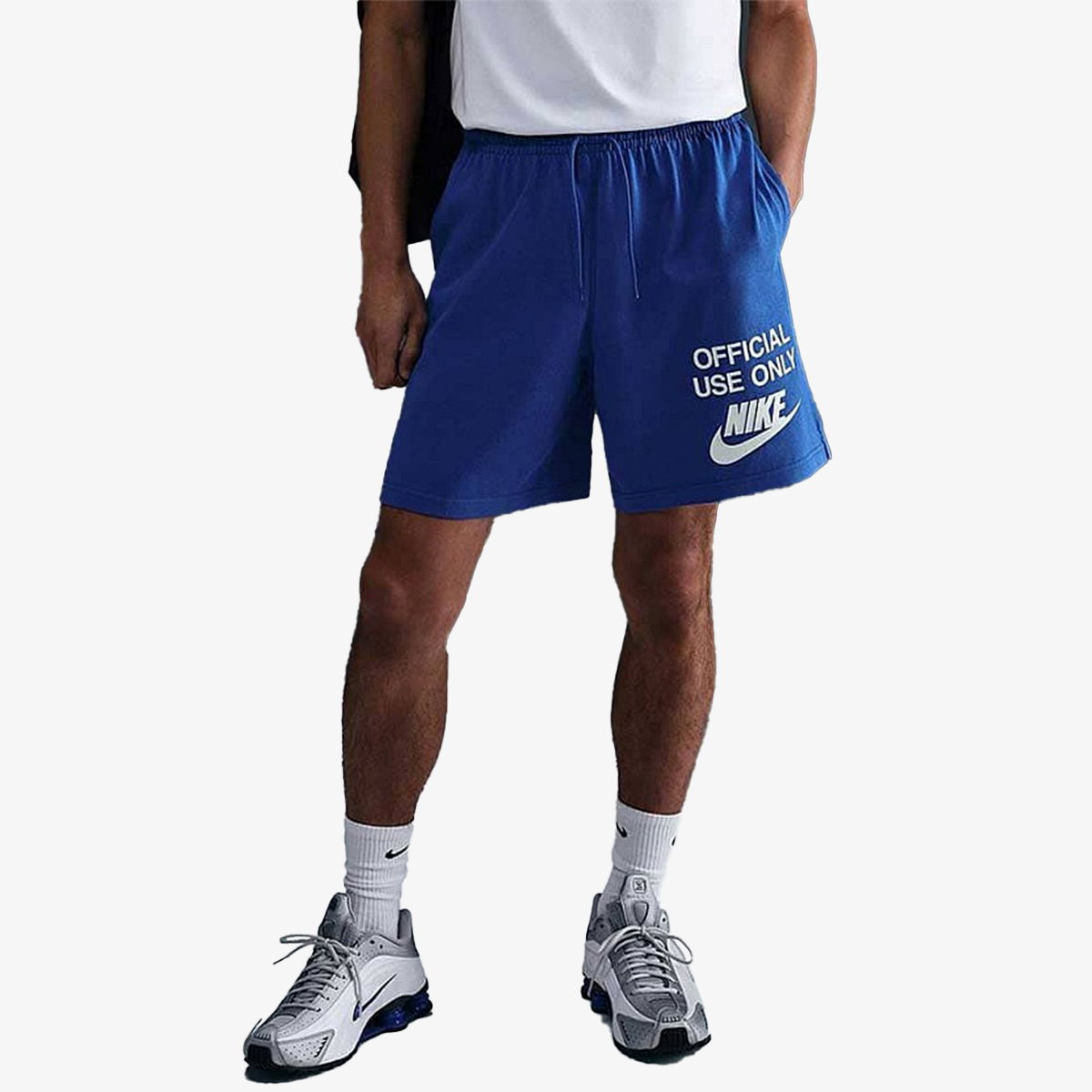 Šortky Nike Club Knit Shorts Modrá | IB8413-480, 0