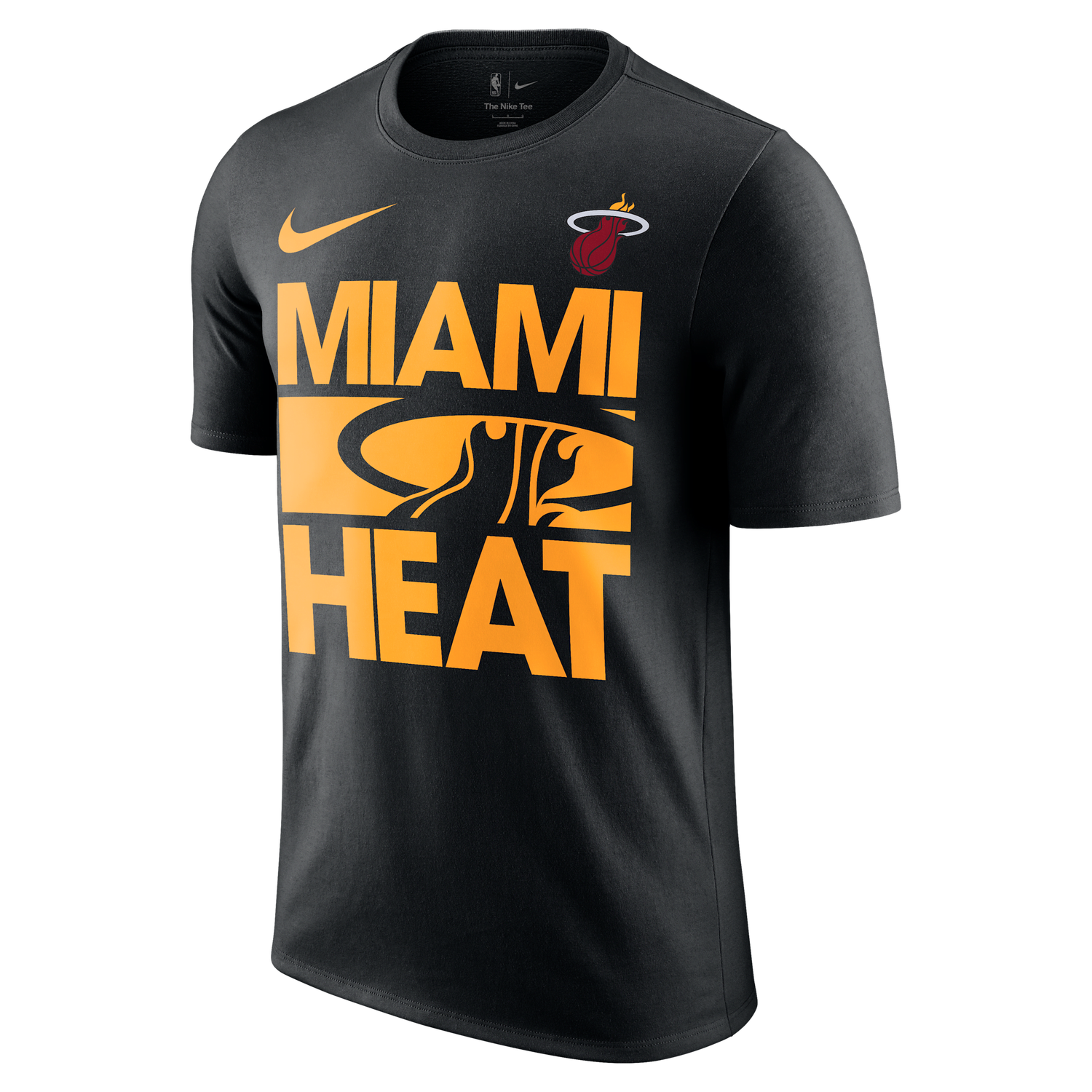 Tričko Nike Nike NBA Miami Heat Courtside T-Shirt Šedá | HQ0593-010, 0