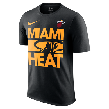 Tričko Nike Nike NBA Miami Heat Courtside T-Shirt Šedá | HQ0593-010, 0
