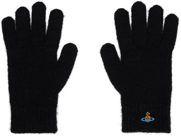 Rukavice Vivienne Westwood Vivienne Westwood Fluffy Gloves Čierna | 8202003B-K006A-, 0