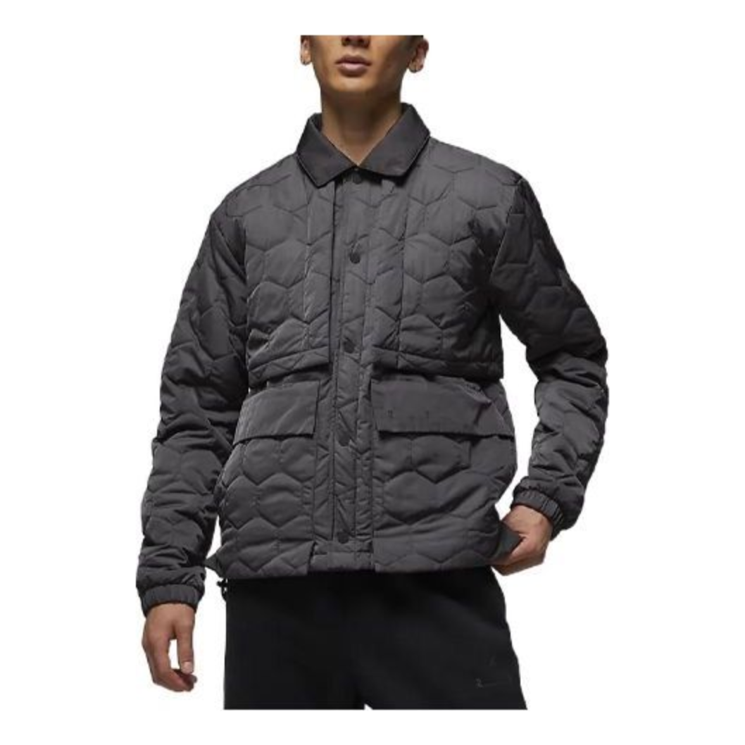 Prešívaná bunda Jordan Jordan 23 Engineered Men's Quilted Jacket Šedá | DV7696-022, 0