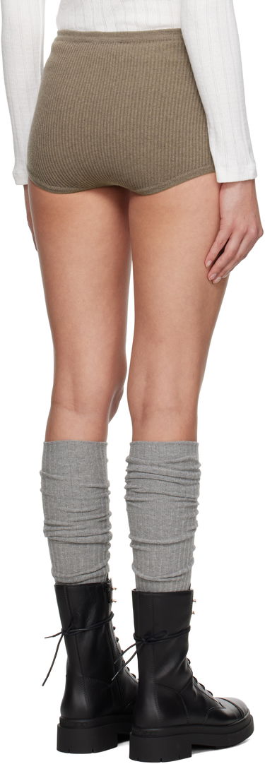 Nohavičky Max Mara Weekend Max Mara Ersilia Knit Shorts Hnedá | 2425336013600, 2