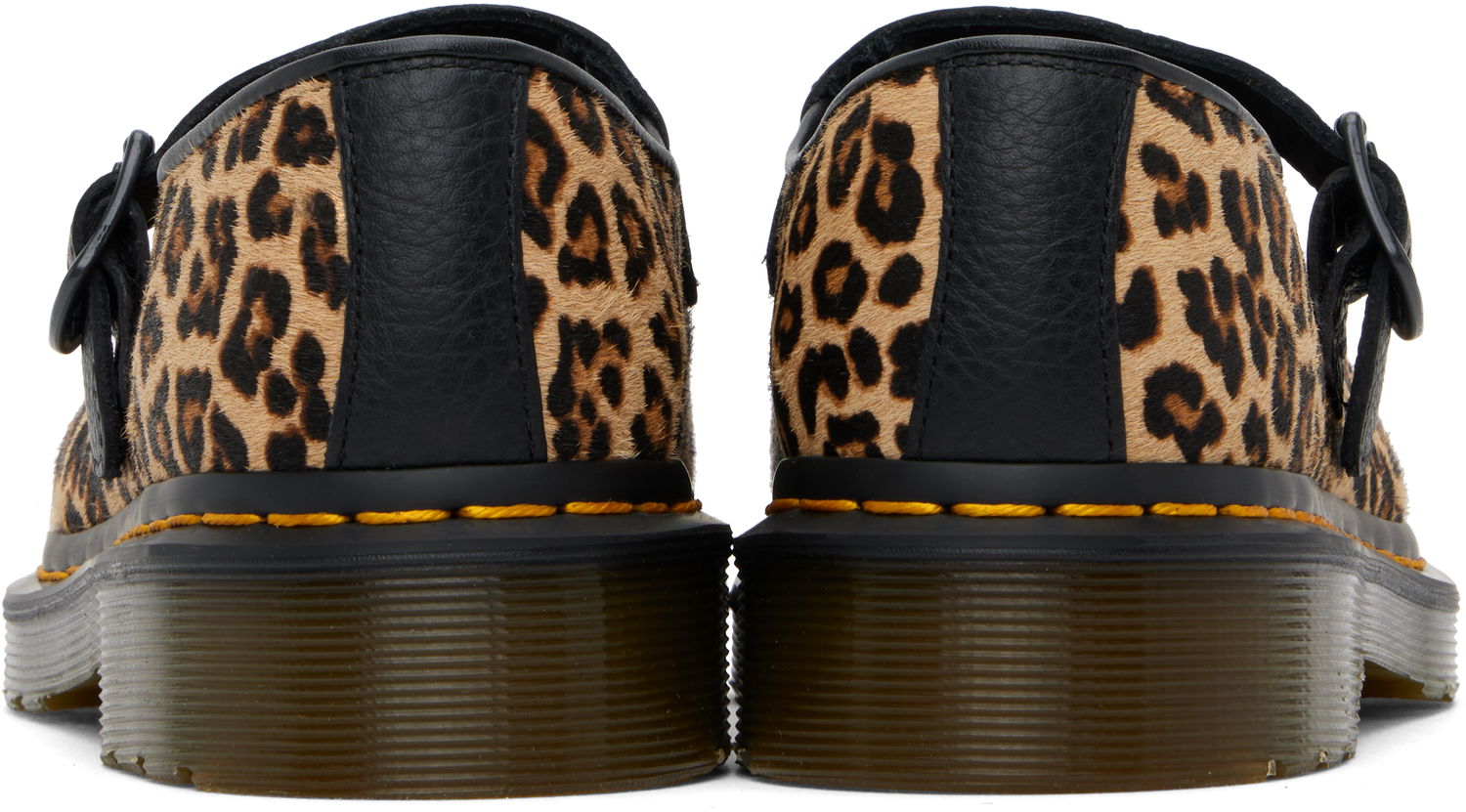 Oblečenie Dr. Martens Dr. Martens Elphie Leopard Mary Janes Béžová | 41651200, 1