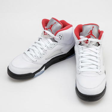 Tenisky a topánky Jordan Air Jordan 5 Retro "Fire Red" GS Biela | 440888-102, 2