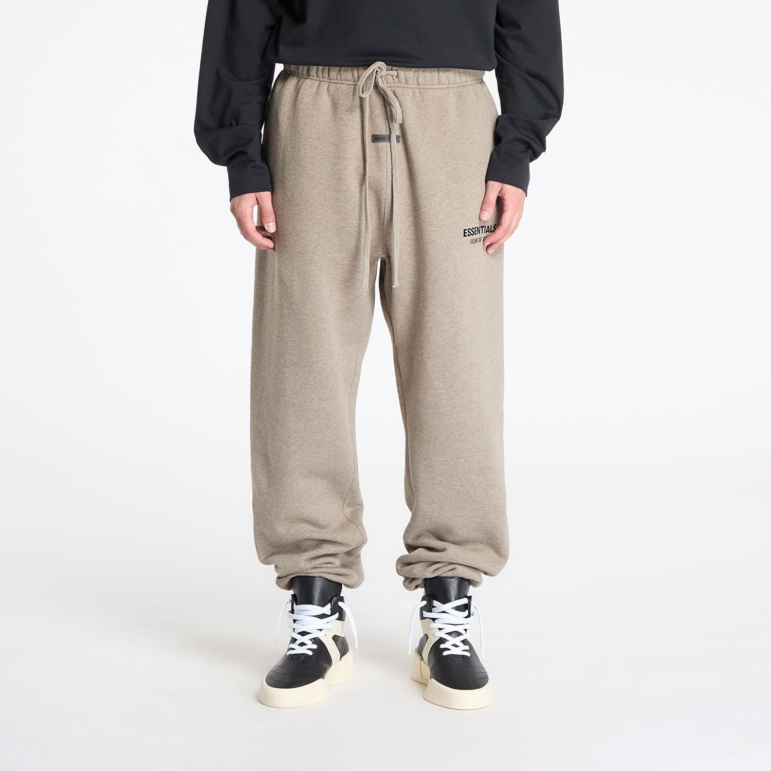 Tepláky Fear of God Fear of God Essentials Classic Fit Fleece Sweatpants Béžová | 130AS252021F-985, 0