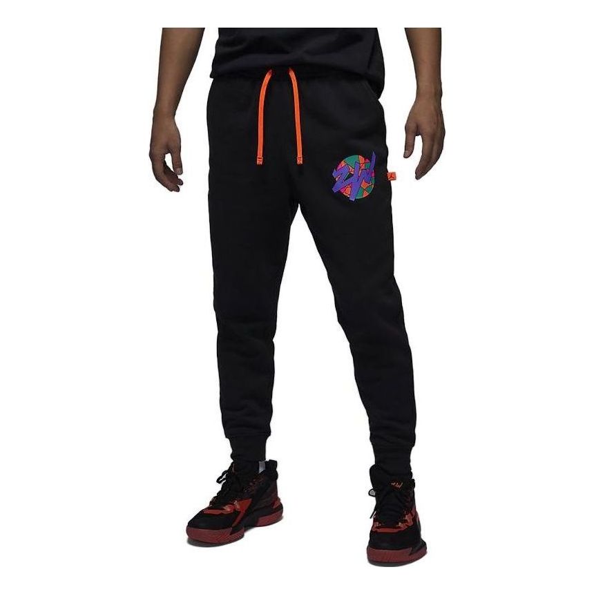Tepláky Jordan Zion Graphic Sweatpants Čierna | FD2393-010, 0