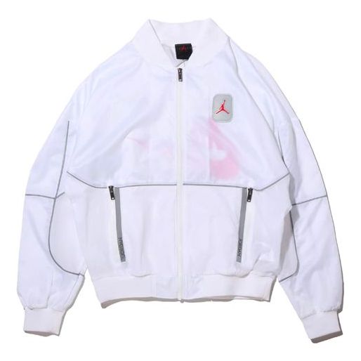 Vetrovka Jordan Jordan 5 Legacy Sports Jacket Biela | CU1667-100
