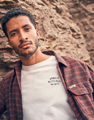 Košeľa Wrangler Relaxed 1 Pocket Flannel Shirt XXL Vínová | 112371522:XXL, 1