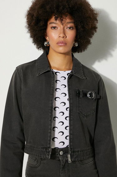 Bunda Coperni Denim Workwear Jacket Čierna | COPBL20F2004, 4