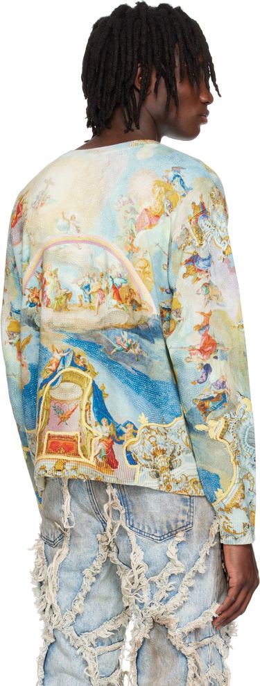 Sveter Who Decides War Who Decides War Archaic Graphic Print Sweater Rôznofarebný | 1110050030SS25, 2