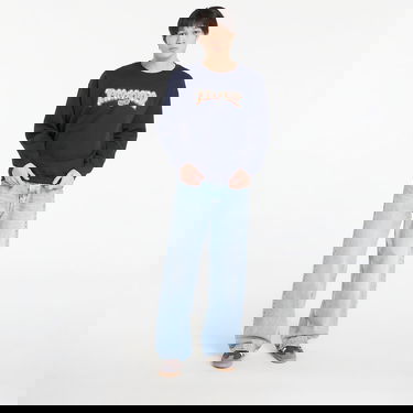 Mikina Thrasher Sweatshirt Explicit Crewneck Navy | 145847, 3