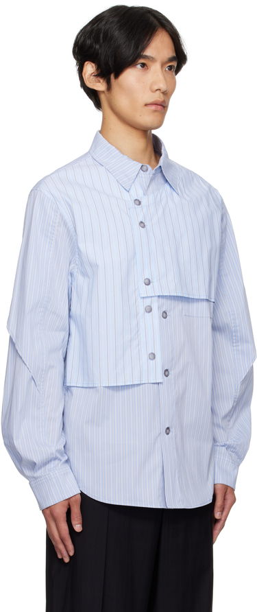 Košeľa Andersson Bell Andersson Bell Layered Stripe Shirt Modrá | atb1338m, 1