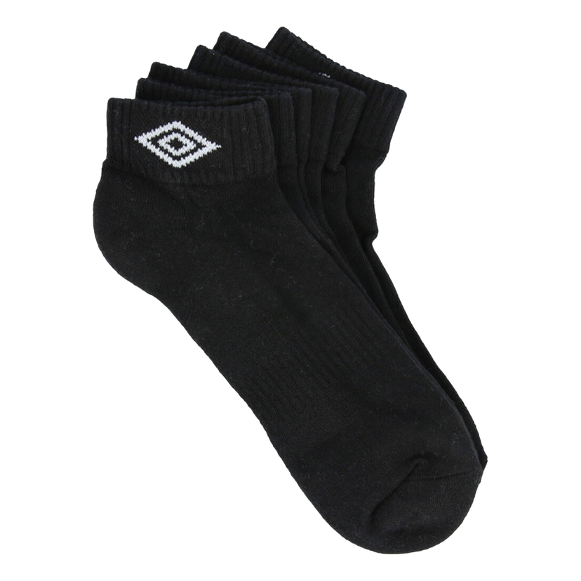 Ponožky Umbro Ankle Socks Multipack Čierna | UME241U102-01