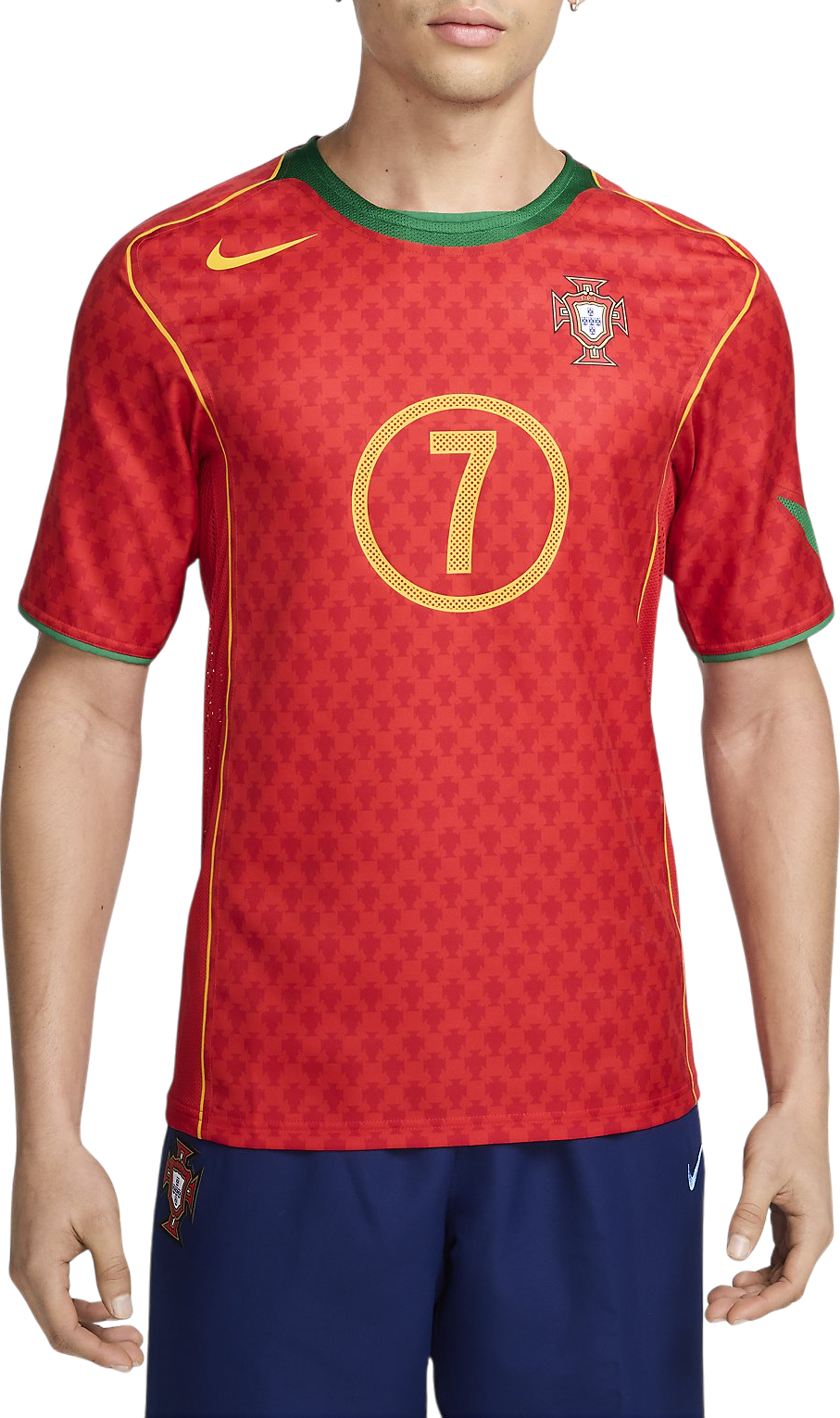 Portugal Re-Issue Figo 2004 Soccer Jersey