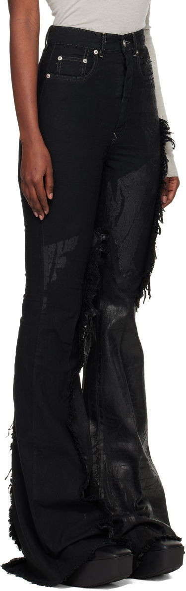 Džínsy Rick Owens Concordians Bolan Bootcut Jeans Čierna | RO02E4329 BMCCL, 1