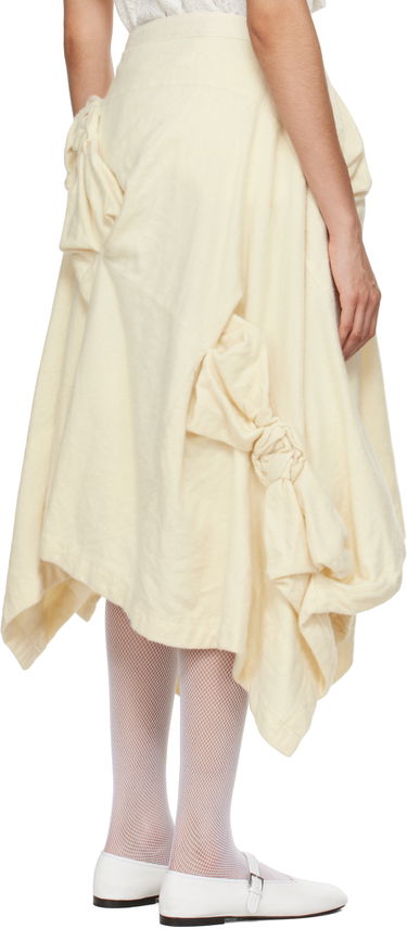 Sukňa Comme des Garçons Comme Des Garcons Wool Midi Skirt Béžová | TN-S013-051, 2