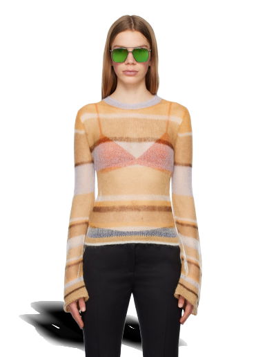 Tričko Acne Studios Striped Sweater Hnedá | A60409-