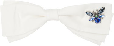 Spona Erdem Erdem Crystal Bee Hair Bow Biela | PS24_R1H4_WECF, 0