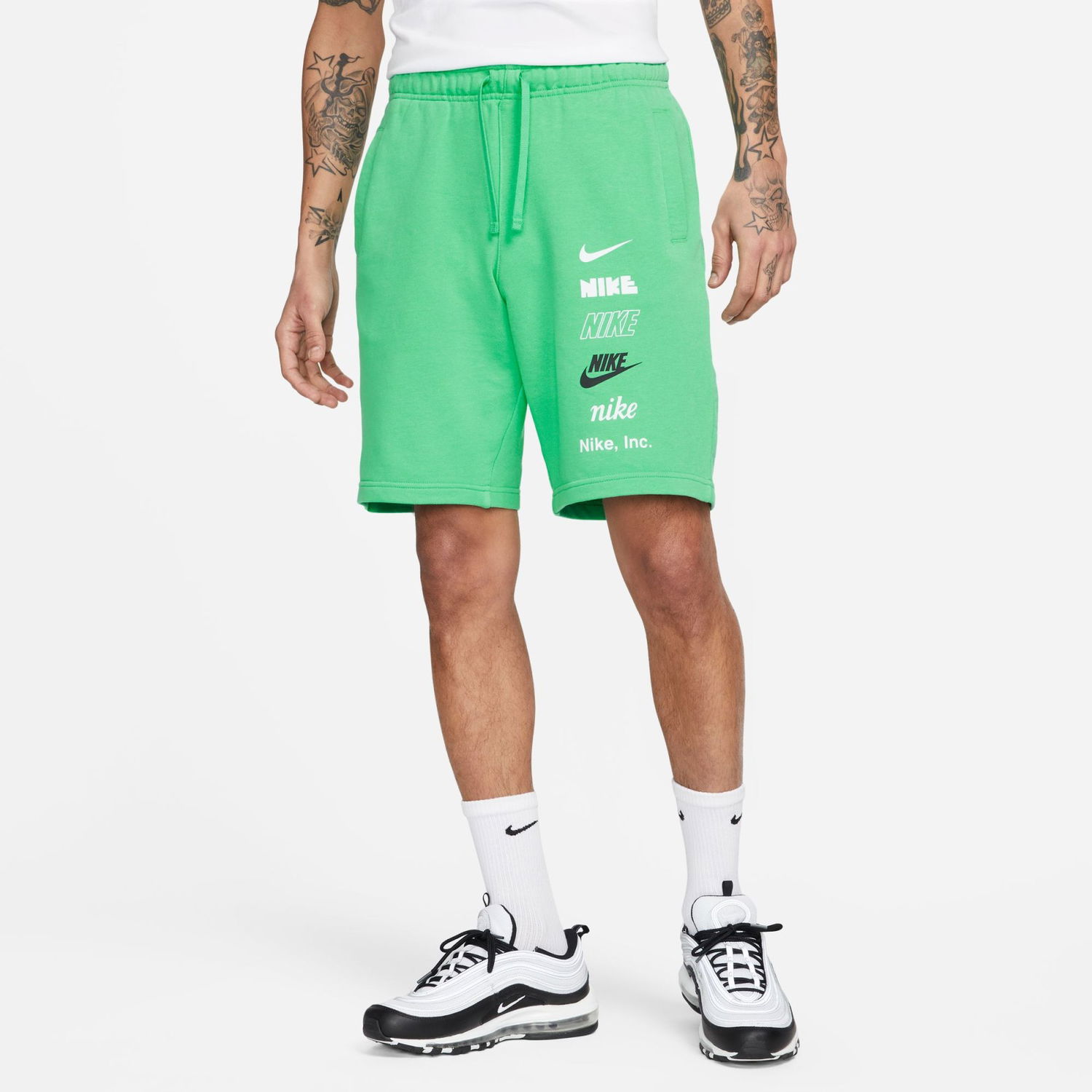 Šortky Nike Club Fleece Zelené | FB8830-363, 0