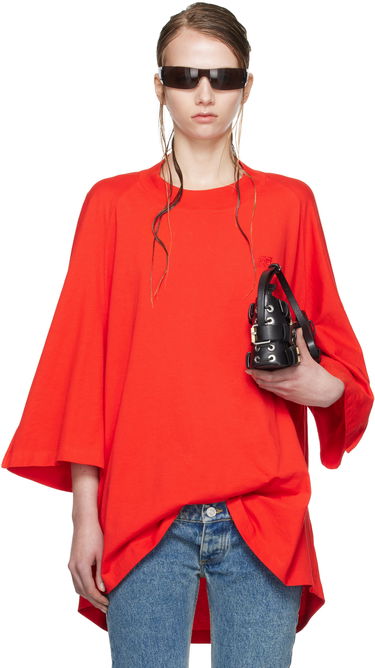 Tričko Jean Paul Gaultier Shayne Oliver Edition Oversized T-Shirt Červená | 24/27-U-TS068B-J063-30, 0