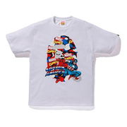 Bathing Ape x Marvel Captain America Graphic Tee