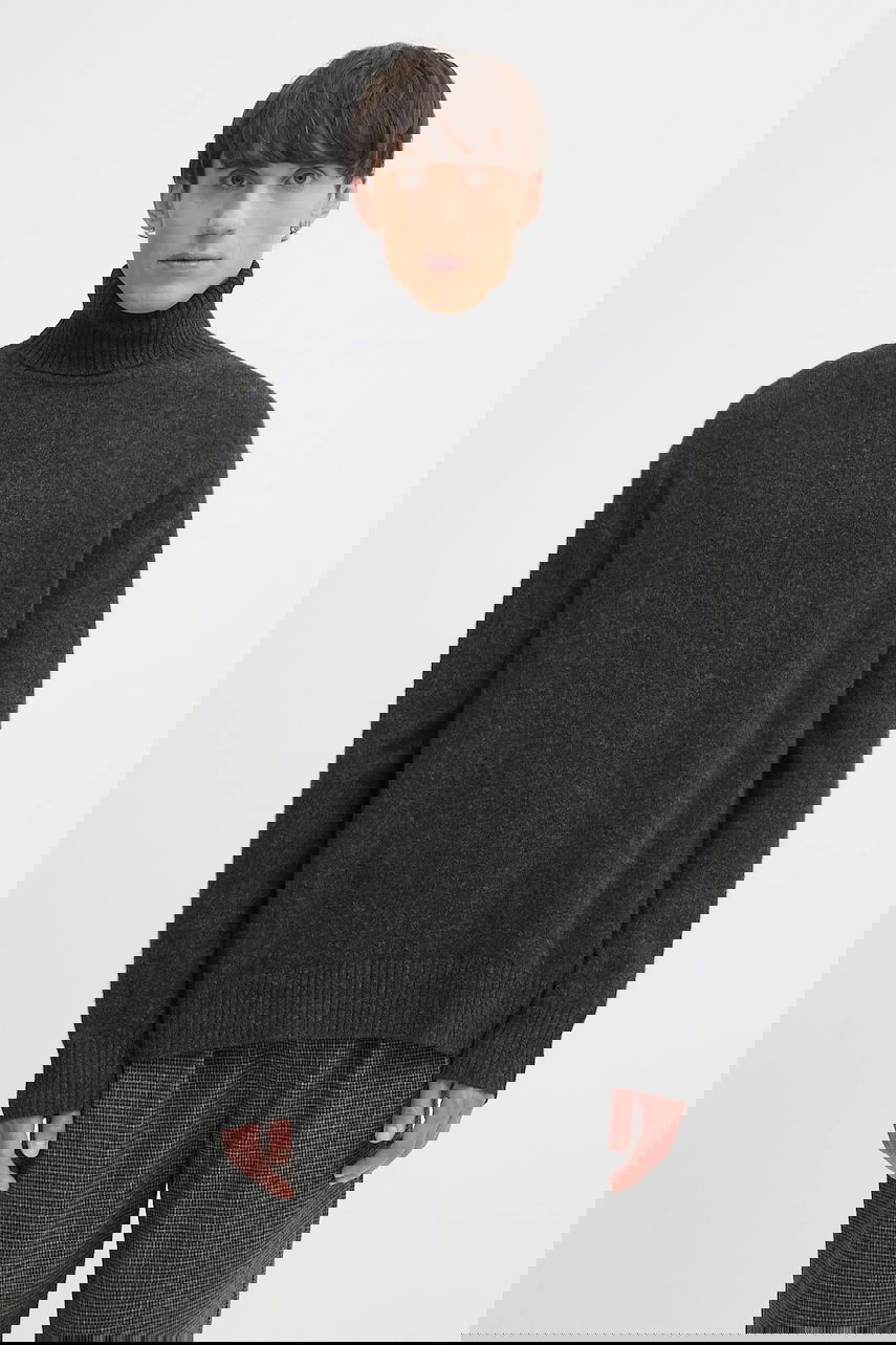 Sveter A.P.C. A.P.C. Pull Mahe Turtleneck Sweater Šedá | WYAAD.H23443, 0
