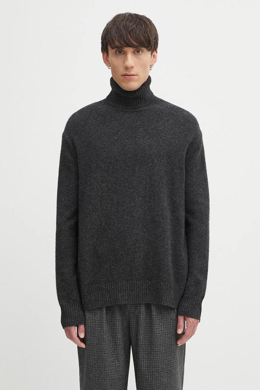 Sveter A.P.C. A.P.C. Pull Mahe Turtleneck Sweater Šedá | WYAAD.H23443
