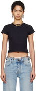 Gaultier 'The JPG' Cropped T-Shirt