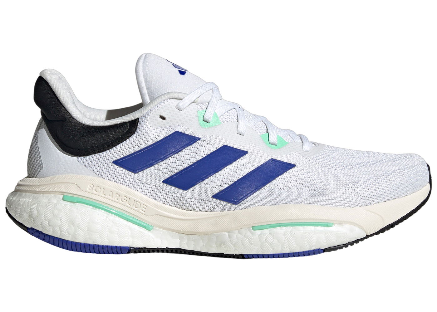 Tenisky a topánky adidas Performance Solarglide 6 Cloud White Lucid Blue Pulse Mint Biela | GV9152, 0