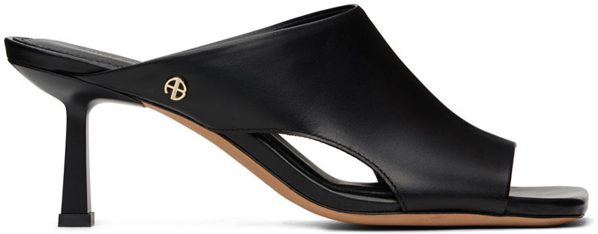 Doplnky Anine Bing ANINE BING Hoxton Heeled Sandals Čierna | A-14-2171-000, 0