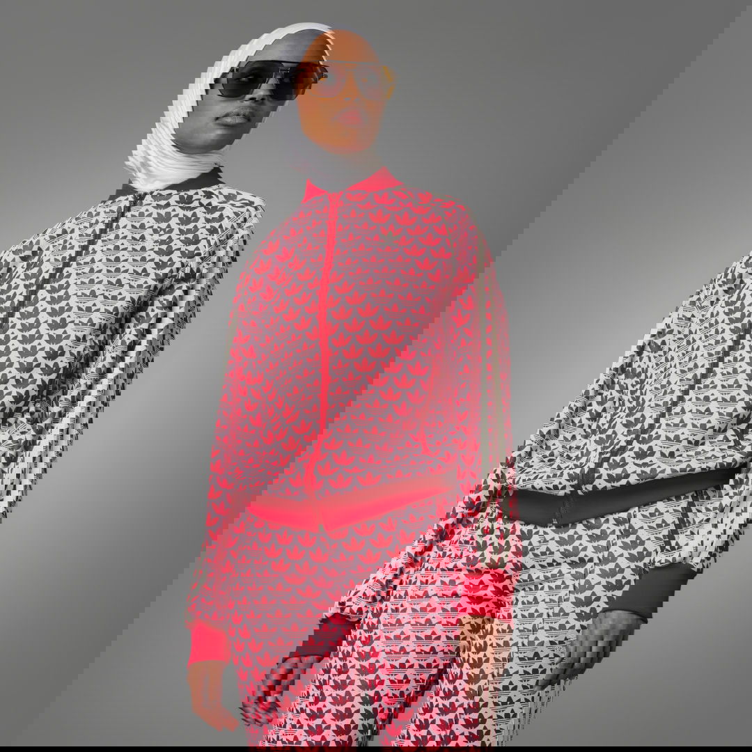 Bunda adidas Originals Adicolor 70s SST Track Jacket Červená | IK7872, 0