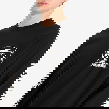 Tričko Neighborhood Neighborhood x Bounty Hunter LS-1 Long Sleeve T-Shirt, Size Large Čierna | 251PCBHN-LT02-BLK, 5