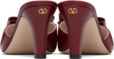 Tenisky a topánky Valentino Valentino Garavani Leather Bow Heeled Sandals Béžová | 7W2S0MN9DDT, 4