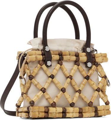 Kabelka Feng Chen Wang Feng Chen Wang Woven Bamboo Bag Béžová | FENG19AC16, 2
