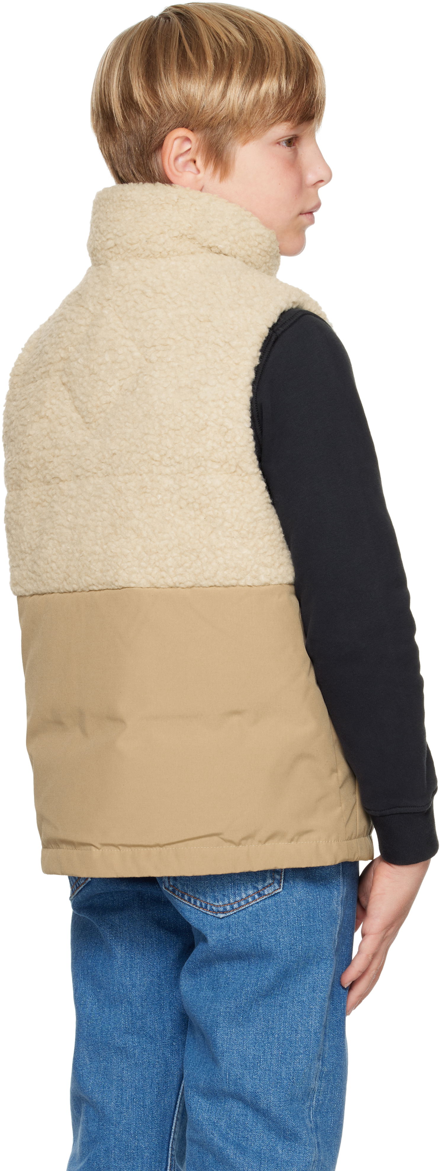 Kids Kids Beige Elora Down Vest