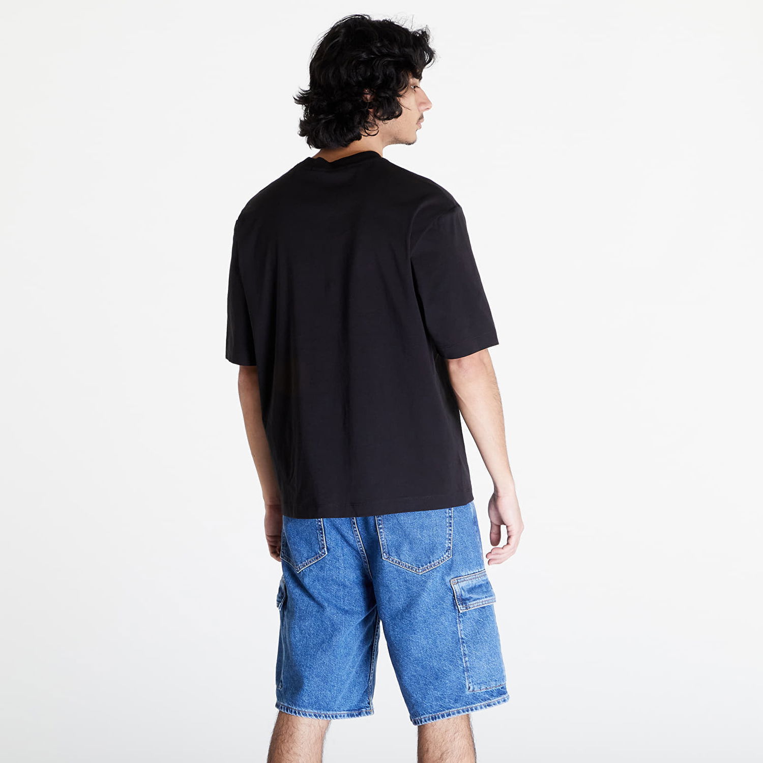 Tričko CALVIN KLEIN Jeans Blocking Graphic Short Sleeve Čierna | J30J325491 BEH, 1