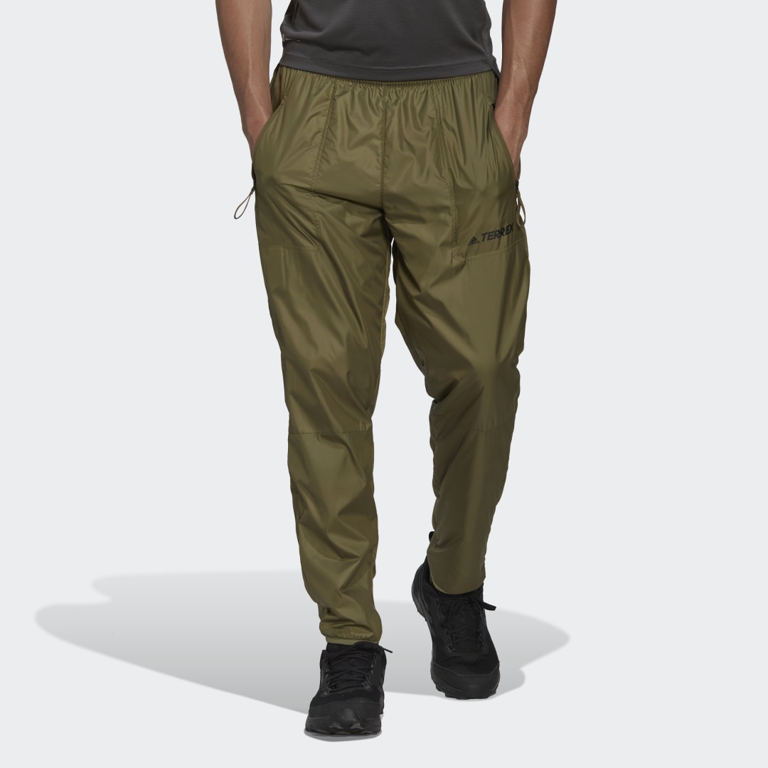Cargo nohavice adidas Originals Multi Primegreen Windfleece Zelené | HI1605, 1