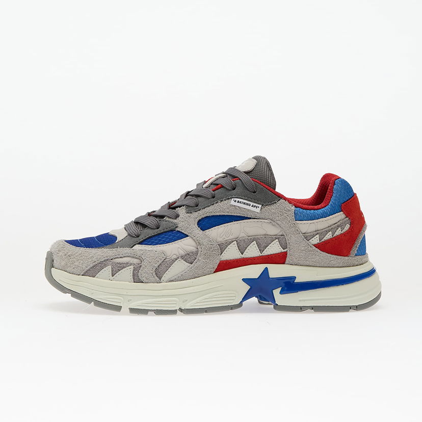 Tenisky a topánky BAPE A BATHING APE Bape Shark Sta 2 M2 Šedá | 001FWL301320MBLU
